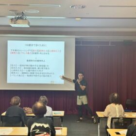 2025年9月19日三鷹商工会での健康セミナーの様子