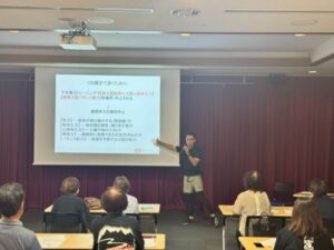 2025年9月19日三鷹商工会での健康セミナーの様子